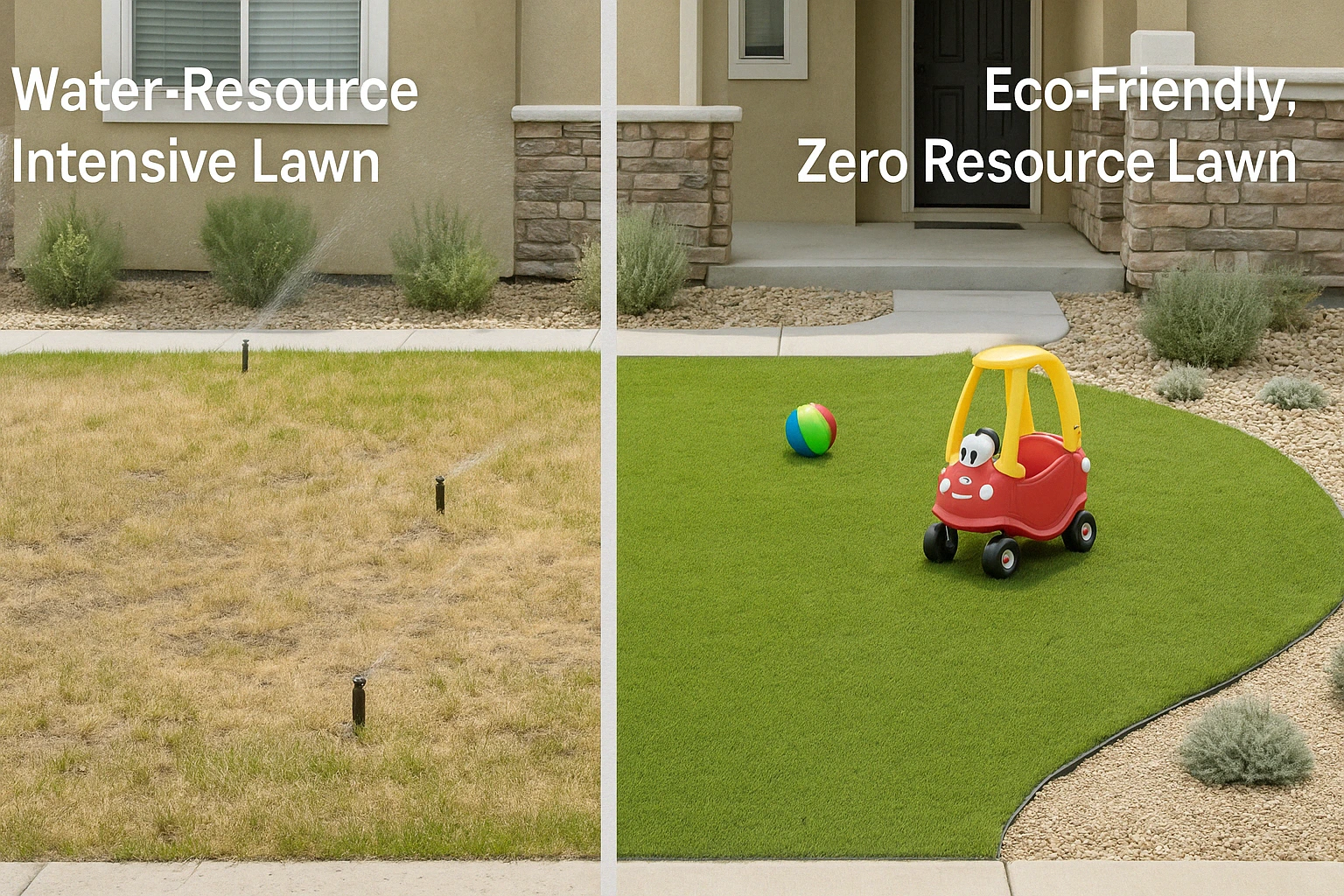 Eco-friendly turf